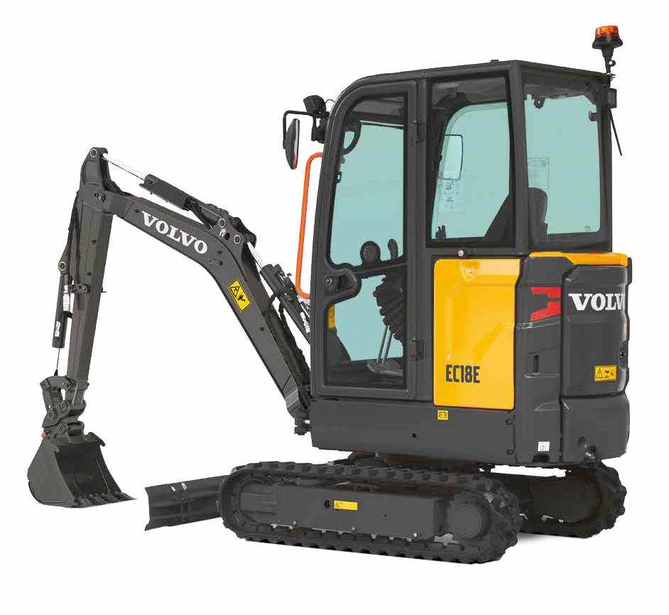 Volvo EC18C Minigrävare uthyres